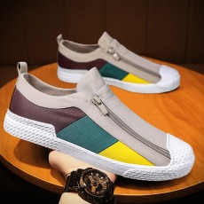 批发2025春季新款帆布鞋<b class='q'>男鞋</b><b class='q'>韩版</b>潮流休闲百搭潮鞋男生板鞋男士布鞋