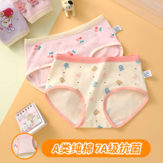 批发<b class='q'>女童</b><b class='q'>纯棉</b><b class='q'>内裤</b>抗菌三角裤有量有价全店爆款A类精梳棉儿童三角<b class='q'>内裤</b>