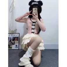 批发裤裙蛋糕裙宝宝绒保暖软糯防走光显瘦<b class='q'>可爱</b>南瓜内外两穿半身裙冬季