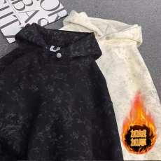 批发扎染脏脏卫衣男连帽冬季美式重磅外套秋冬款潮牌上衣