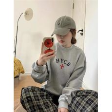 批发100%棉面华棉320g/420g印花 2025新款秋冬圆领卫衣上衣长袖