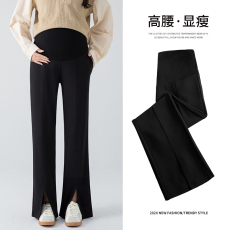 批发实拍<b class='q'>孕妇裤</b>子秋冬休闲直筒长裤喇叭阔腿裤西装裤外穿大码<b class='q'>孕妇裤</b>秋