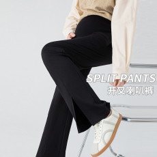 批发实拍<b class='q'>孕妇裤</b>子秋冬休闲直筒长裤喇叭阔腿裤西装裤外穿大码<b class='q'>孕妇裤</b>秋
