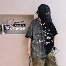 儿童男童短袖T恤夏装2026新款中大童夏季半袖男孩纯棉百搭上衣夏