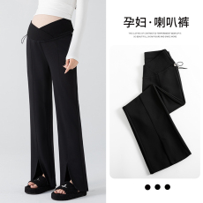 批发实拍<b class='q'>孕妇裤</b>子秋冬休闲直筒长裤喇叭阔腿裤西装裤外穿大码<b class='q'>孕妇裤</b>秋