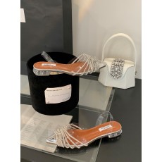 批发2026春<b class='q'>夏</b>新品水钻仙女风透明水晶根拖鞋凉鞋35-40