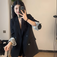 批发官图 高级感<b class='q'>西装</b>外套<b class='q'>女</b>小个子2026秋季新款韩版宽松休闲西服