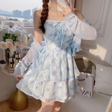 木耳边冰丝防晒衣女夏新款配裙子外搭披肩短款开衫外套透气薄罩衫