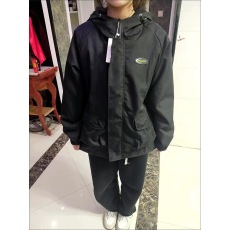 批发冲锋衣外套女复古高级<b class='q'>设计</b>感小众秋冬季ulzzang港风美式工装夹克