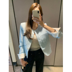 批发小香风粗花呢西装短外套女 春秋 轻奢时尚 网红<b class='q'>名媛</b>淑女韩国chic