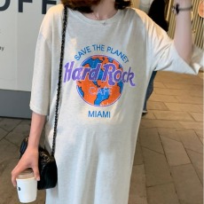 批发仿棉<b class='q'>牛奶</b><b class='q'>丝</b>#夏季短袖睡裙孕妇裙家居服可外穿长裙宽松过膝懒人裙