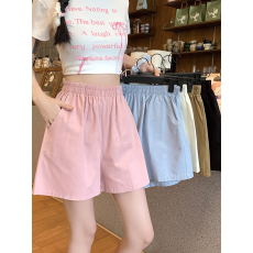 批发<b class='q'>实拍</b><b class='q'>大码</b>休闲短裤水洗全棉工装短裤女夏季韩版休闲裤宽松