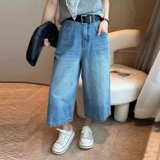 批发八分<b class='q'>牛仔裤</b>女<b class='q'>欧洲站</b>2026秋季新款欧货高腰显瘦韩版中短裤阔腿裤潮
