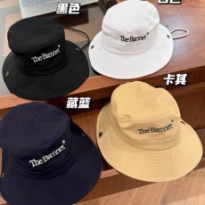 批发韩国高品质字母棒球帽子抽绳户外渔夫帽