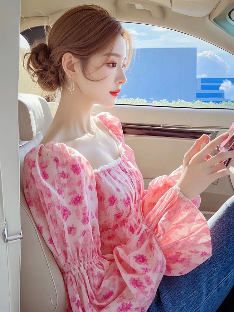 FA35855# 衬衣女款春季...