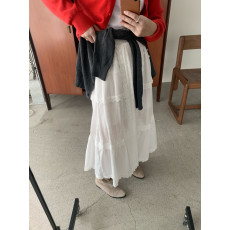 批发已出货 chic 韩版拼接蕾丝 半身裙