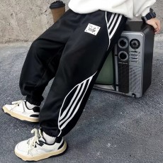 批发儿童运动裤春秋男童长裤宽松<b class='q'>休闲</b>卫裤帅气童装2025新款中大童裤子