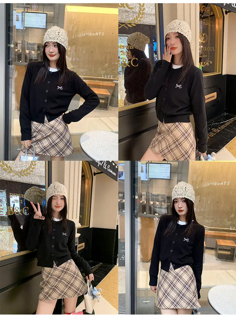자수 루즈핏 가디건 상세 이미지 38