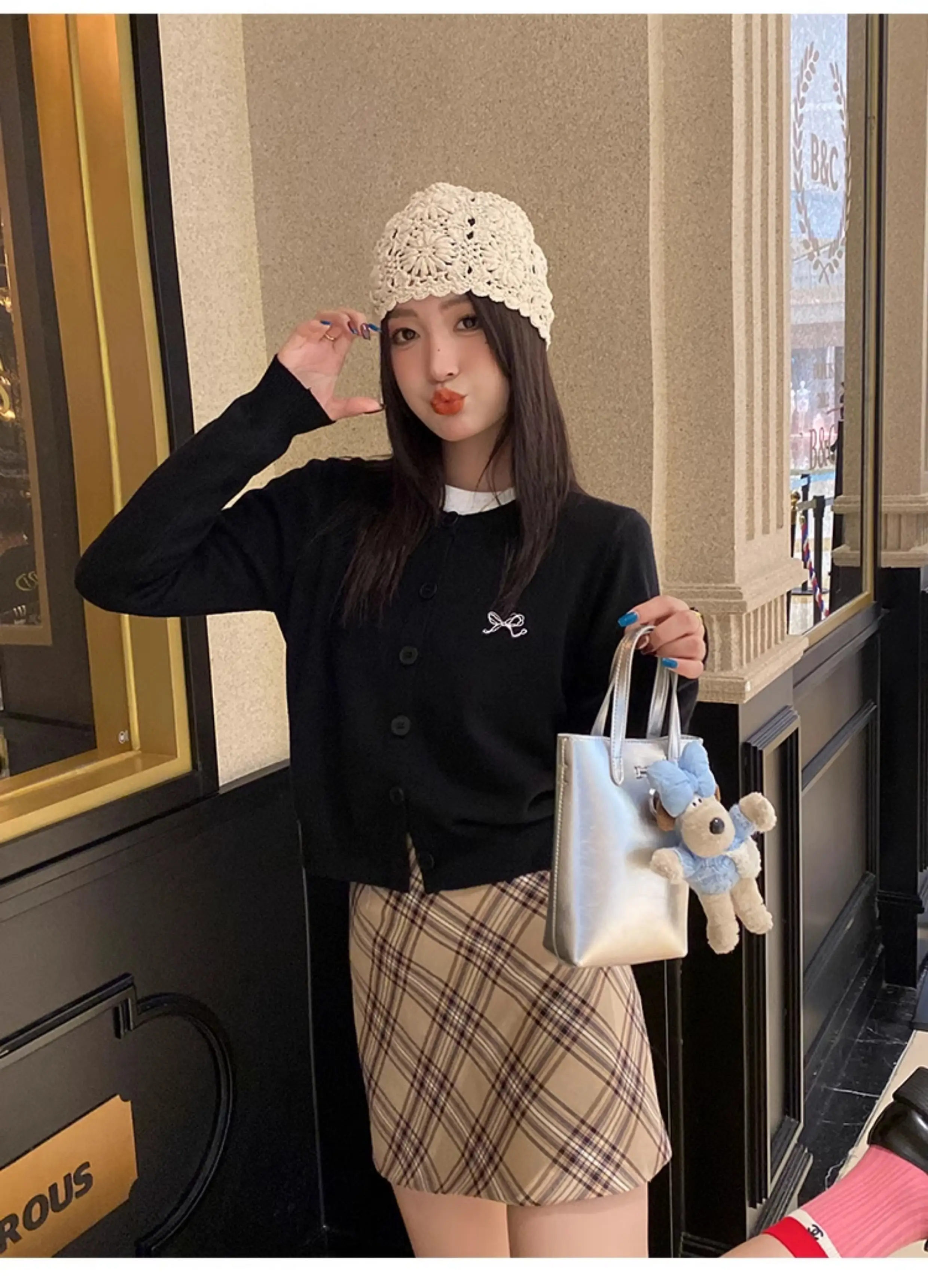 자수 루즈핏 가디건 상세 이미지 39