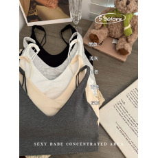 批发实拍实价<b class='q'>春</b>夏季韩版纯色内衣百搭美背运动背心裹胸小胸罩聚拢抹胸