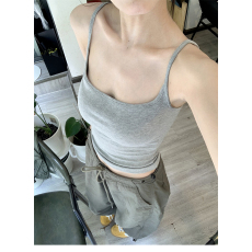 批发满天星 已出货 莫代尔面料  260克 吊带背心女外穿修身上衣