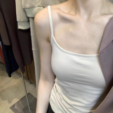 批发百合 已出货 <b class='q'>莫代尔</b>面料 260克 吊带<b class='q'>背心女</b>外穿修身上衣