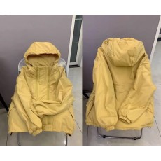 批发欧洲站<b class='q'>春</b>装女2025新款女装双拉链宽松连帽时尚洋气显瘦风衣外套