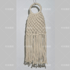 批发<b class='q'>时尚</b>雅妮棉线包手工流苏编织流苏包女包小清新手提包手机零钱包潮