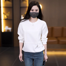 批发大码女装卫衣长袖2026春季新款时尚胖妹妹宽松洋气减龄长袖上衣女