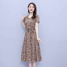 批发真丝桑蚕丝<b class='q'>连衣裙</b>女夏2025新款香云纱国际大品牌杭州高端妈妈裙子