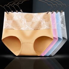 批发大码纯棉<b class='q'>女</b>士<b class='q'>内裤</b> <b class='q'>女</b>士高腰收腹<b class='q'>提</b><b class='q'>臀</b>三角裤 纯棉高腰<b class='q'>内裤</b><b class='q'>女</b>厂家