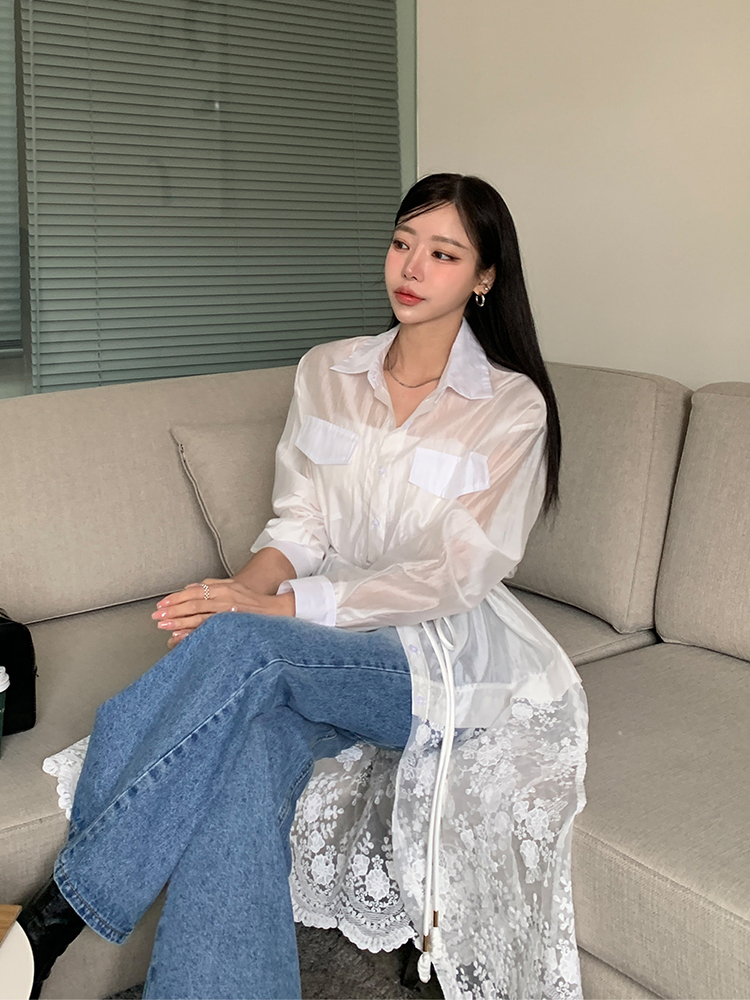 있음 선적 한국 동대문 작은 대중 디자인 센스 마이크로 ~을 통해 레이스 자수 망사 여성 드레스