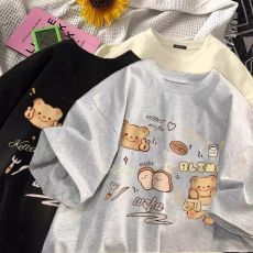 批发韩国外贸韩版新款夏季短袖<b class='q'>T</b><b class='q'>恤</b>女慵懒<b class='q'>原宿</b><b class='q'>上衣</b>chic港时尚百搭款