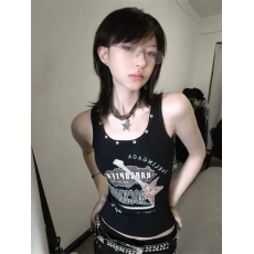 批发百合 已出货 纯棉32支拉架 95棉5氨纶 <b class='q'>吊带</b><b class='q'>小背心</b>潮流