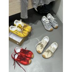 批发2025年<b class='q'>春</b>季新款复古圆头系带软底德迅鞋女休闲平底运动鞋女