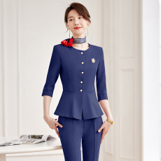 批发春夏美容院<b class='q'>工作服</b>女养生馆技师工装套装高级感<b class='q'>美容师</b>工服酒店制服