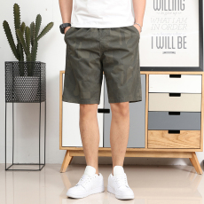 批发水洗棉工装短裤男夏季日系工装五分裤休闲短裤