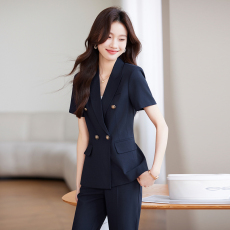 批发<b class='q'>夏季</b>西装套装女酒店经理<b class='q'>珠宝</b>店工作服高端美容师案场客服工装