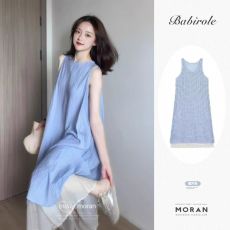 批发<b class='q'>背心</b>吊带连衣裙子女夏季新款海边度假网纱宽松气质<b class='q'>长裙</b>