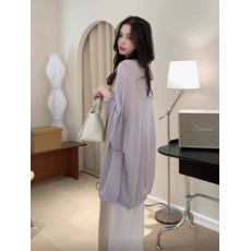 批发冰丝针织防晒<b class='q'>开衫</b>外套女披肩夏季配裙子宽松薄款<b class='q'>长袖</b>罩衫<b class='q'>外</b>搭上衣