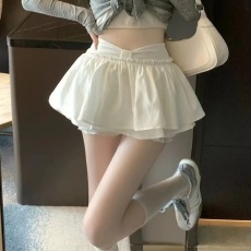 批发原版做法外单专供~芭蕾学院风蛋糕裙可爱短裙蓬蓬<b class='q'>半身裙</b>A字裙