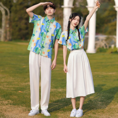 批发实拍情侣装演出服毕业班服学生朗诵服啦啦操表演服