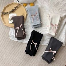 批发【冬款】韩系女童一体绒裤子粉蝴蝶结纯色韩系百搭外搭外穿<b class='q'>打底裤</b>