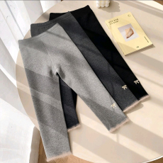 批发女童<b class='q'>打底裤</b>加绒秋冬2025新款洋气儿童一体绒加厚外穿冬季<b class='q'>女孩</b>裤子