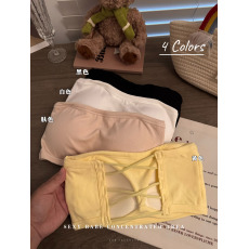 批发实价实拍<b class='q'>夏</b>季吊带背心运动裹胸固定杯文胸美背防走光抹胸女