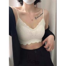 批发平胸<b class='q'>加厚</b>小胸显大吊带背心女2025新款春夏美背带胸垫免穿<b class='q'>文胸</b>内衣