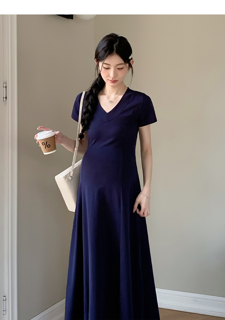 实拍现货 夏装新品孕妇套装韩版孕妇连衣裙修身显瘦孕妇裙