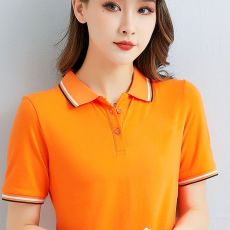 批发【95纯棉】Polo衫定制有领t恤短袖工作服班服制服队服广告印LOGO
