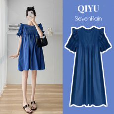 批发实拍大货~ 新款微胖显瘦长裙法式温柔初恋高级感连衣裙子