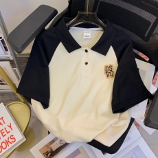 批发实拍 220g珠地面料 夏季Polo领短袖T恤<b class='q'>男</b>女宽松300斤休闲<b class='q'>体恤</b>上衣